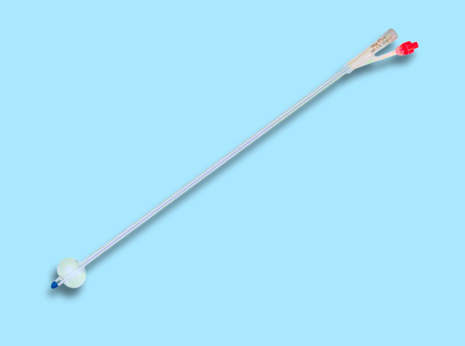 Катетер з подвійним просвітом Nelaton 100% силікон СН20, Marflow